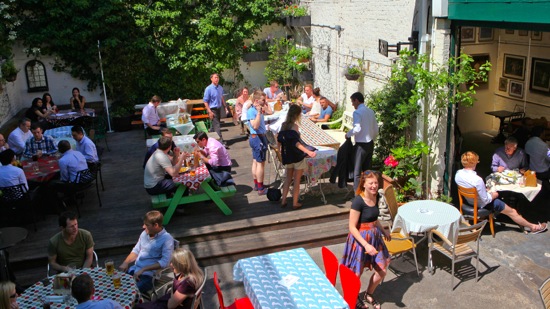 guide best beer gardens east london